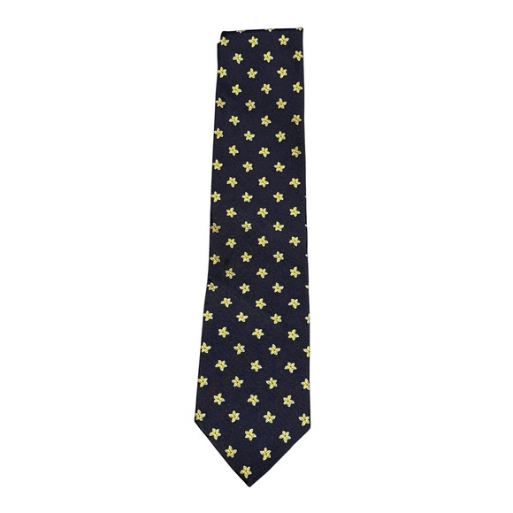 Brooks Brothers Other - Brooks‎ Brothers Makers and Merchants Men's Tie Navy, Yellow And White